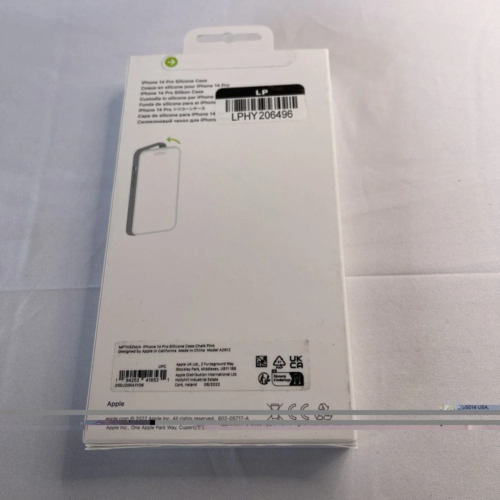 Apple silicone case